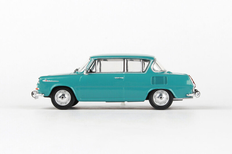 Abrex Škoda 1100 MBX 1:43 Tyrkysová Světlá 1969